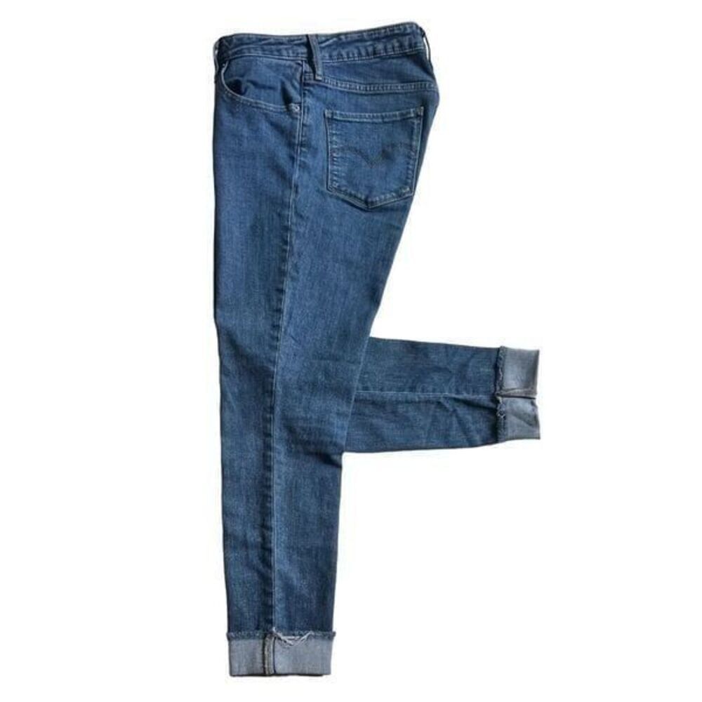 Levis 721 High Rise Altered Skinny Jeans Dark Wash Womens Denim Size 30